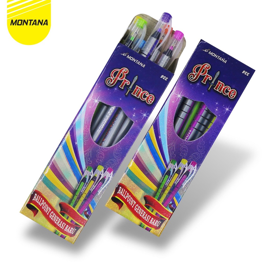

MONTANA PULPEN PENA 0.7MM FINE TIP BALLPOINT ALAT TULIS ULIR 922-PRINCE/LUSIN