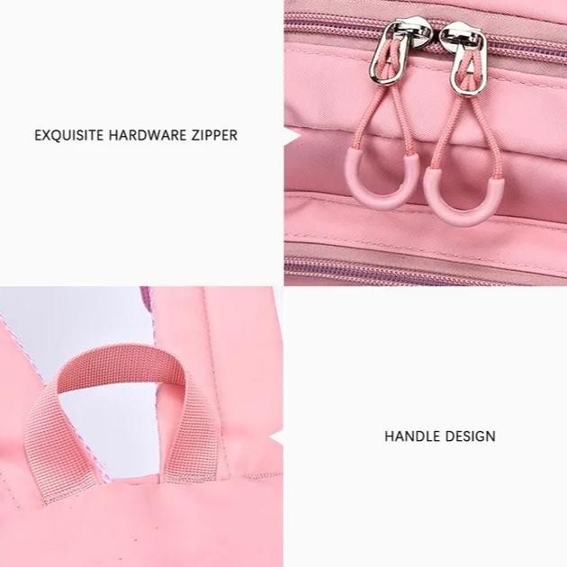 Tas Ransel Sekolah Anak Perempuan Sd Smp Sma Model Kulkas / Tas Ransel Anak  Perempuan / Tas Sekolah