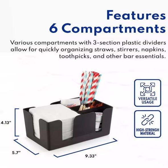 

Terlaris Kitchenart Cup Rak Storage Organizer Small, Black Kacstos