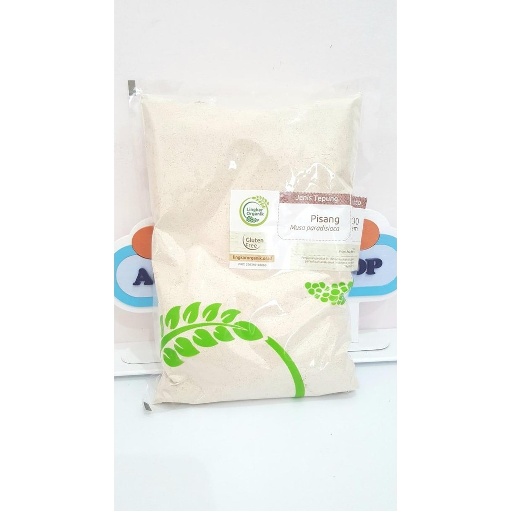 

(Expert) Tepung PISANG Lingkar Organik 500 gram serbaguna