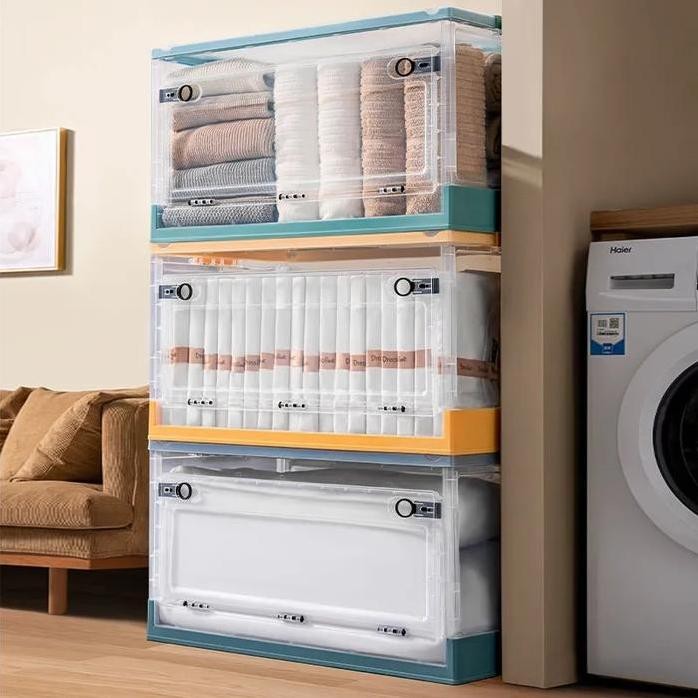 

Terlaris Storage Box Kontainer Plastik Box Lipat Folding Container Box Tempat Baju Mainan Kotak Penyimpanan Kontainer Storage Tempat Penyimpanan Serbaguna Box Itu Bisa Bergerak