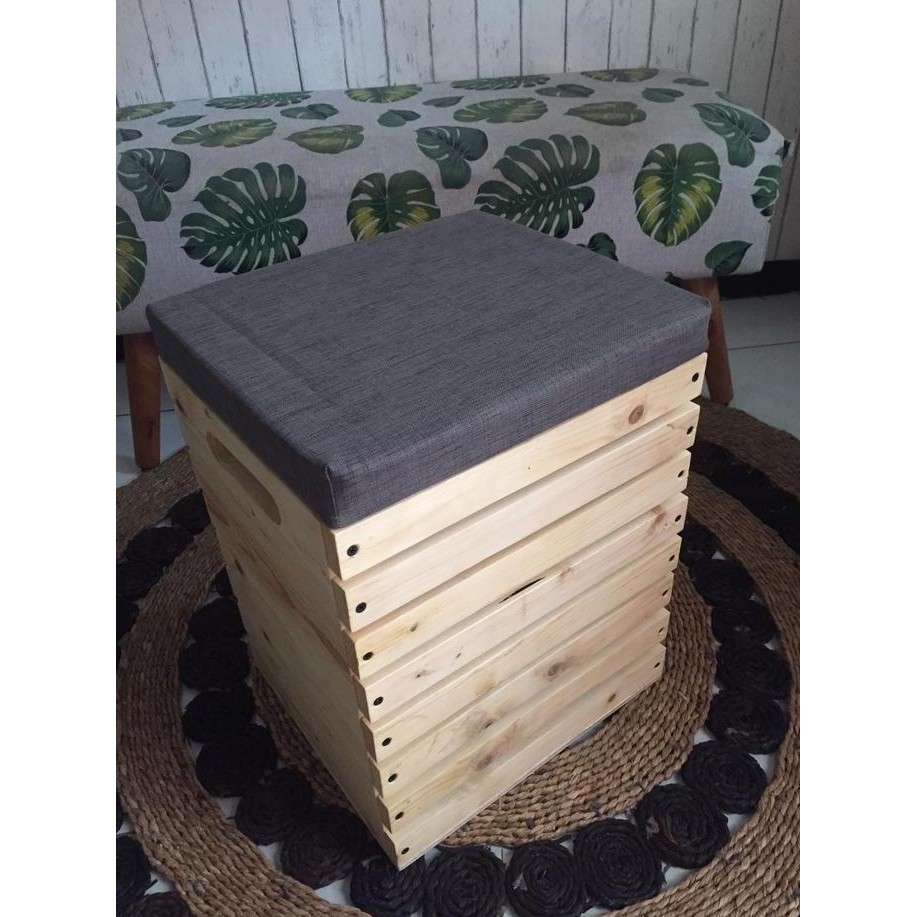 

Terlaris Storage Box Kayu Serbaguna Model Aestetik Dengan Tutup