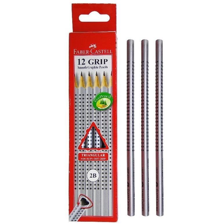 

Faber Castell Pensil 2B Grip 2001 (1 Pack Isi 12Pcs)