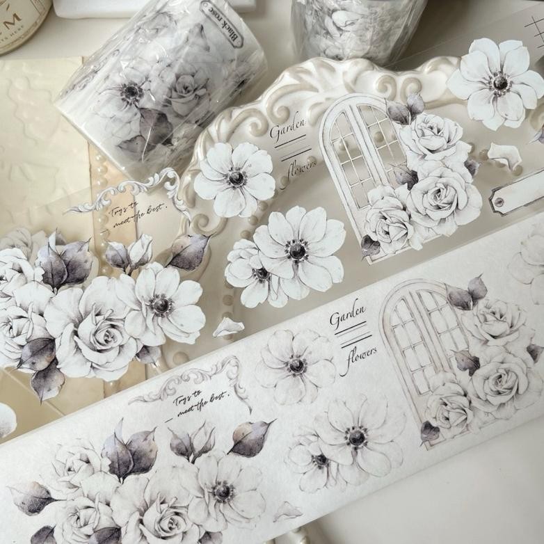 

Yi Er Washi and PET Tape - Arrogance / My Girl / Horizontal & Vertical / Carmine Windows / Old Dream AST