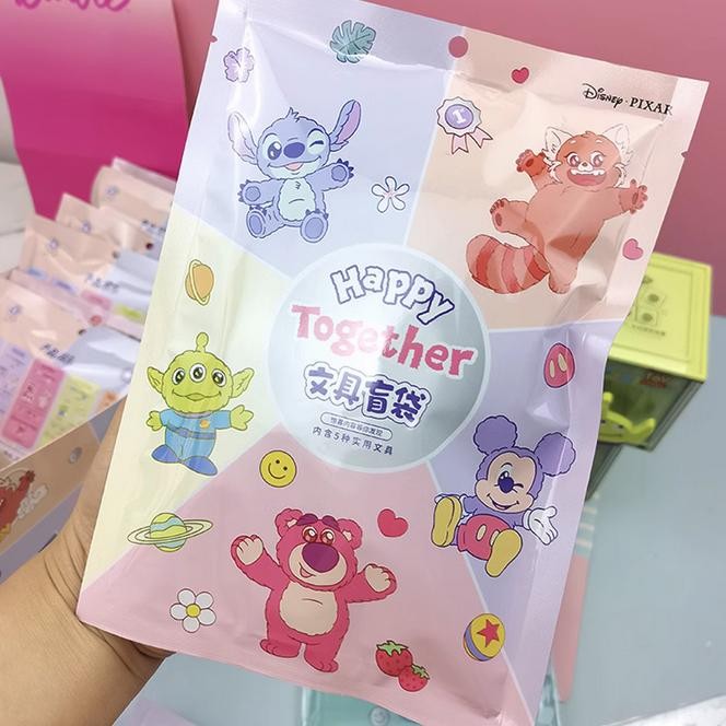 

Blind Bag Disney Sanrio Miniso Mickey Stitch Lotso Alien Red Panda Turning