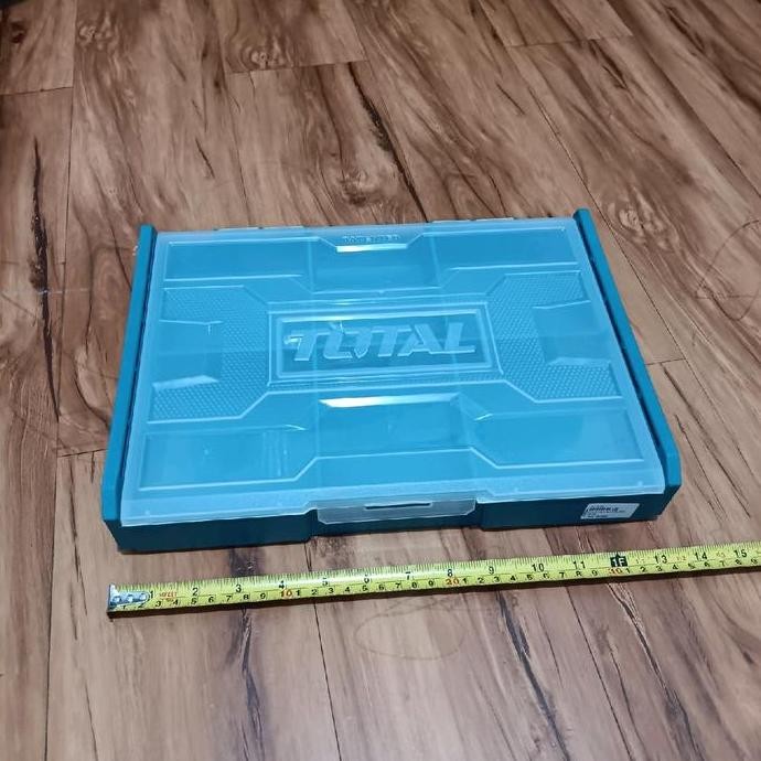 

Terlaris (Thktv02 Total) Box Pvc Kotak Penyimpanan Serbaguna Stackable Box 340X250X60Mm