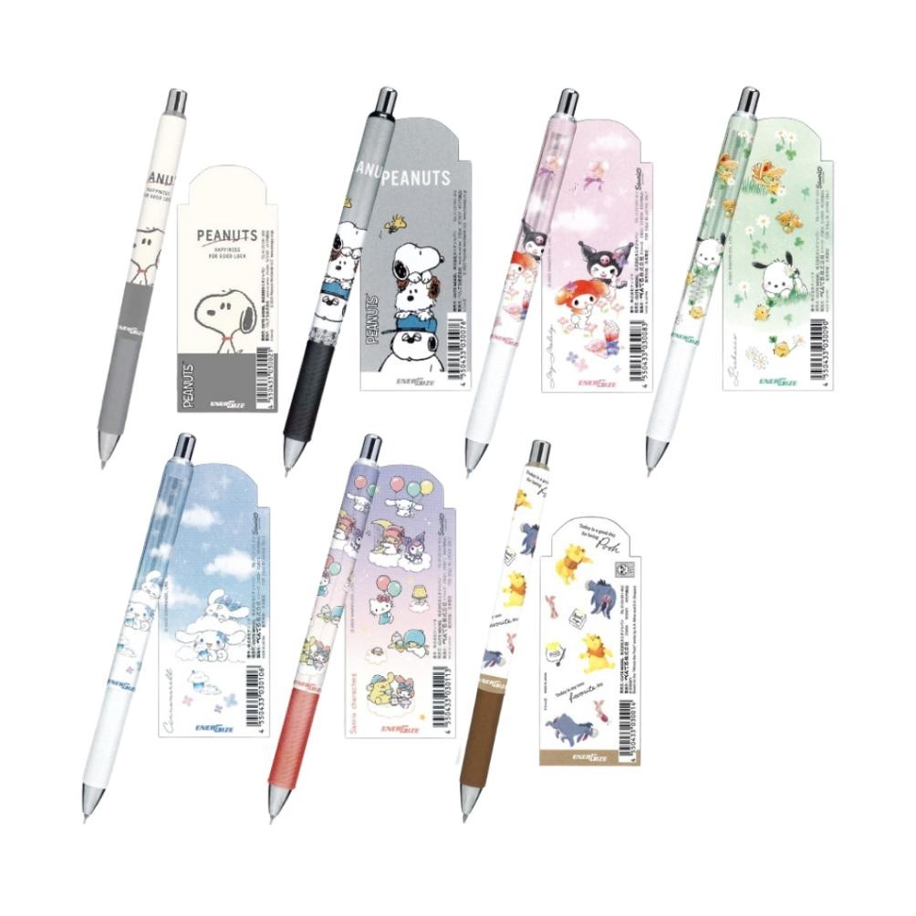 

Pentel EnerGize Peanuts Snoopy Sanrio My Melody Kuromi Cinnamoroll Pochacco Disney Winnie The Pooh Mechanical Pencil 0.5mm Pensil Mekanik Limited Edition