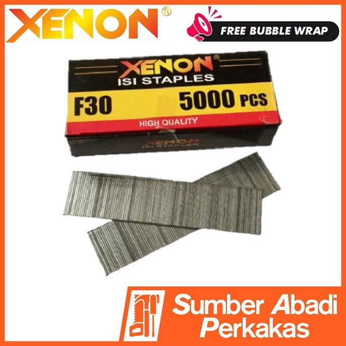 

XENON F30 MO Isi Mesin Staples Mata Paku Tembak Lurus Air Nailer Nail Gun Stapler Angin F 30 MO F30MO AST