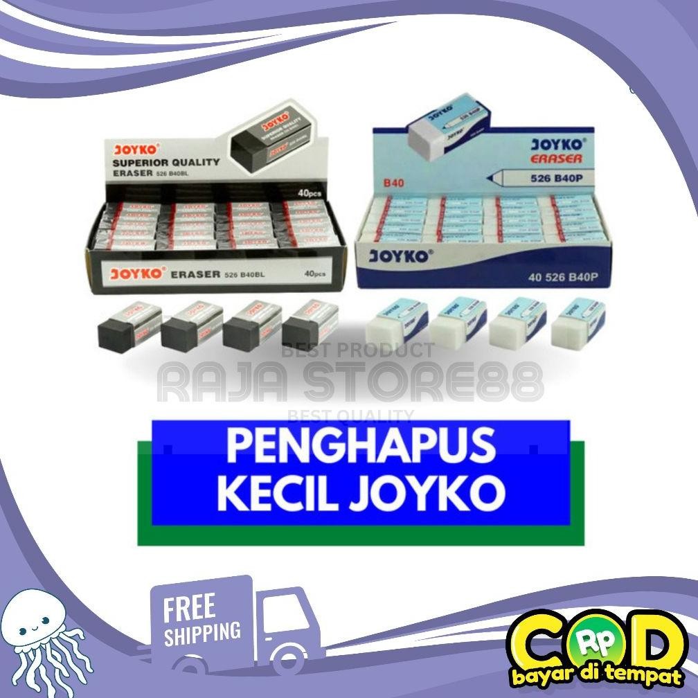 

Penghapus Pensil Joyko B40BL 1 PACK 40 PCS