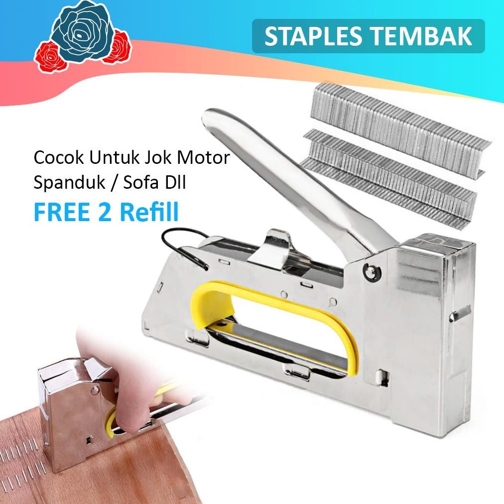

Steples Gun Tembak Jok Kulit Motor / Gun Tacker 4-6-8mm - Klip Staples Jok - Alat Staples Tembak Stapler Tembak Guntacker Kayu Jok Kulit Motor Kuat Steples Hekter AST