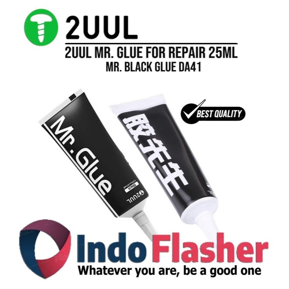 

2UUL DA41 Mr. Glue Hitam for Repair Black Glue 25ml Lem Jelly LCD Touchsreen AST