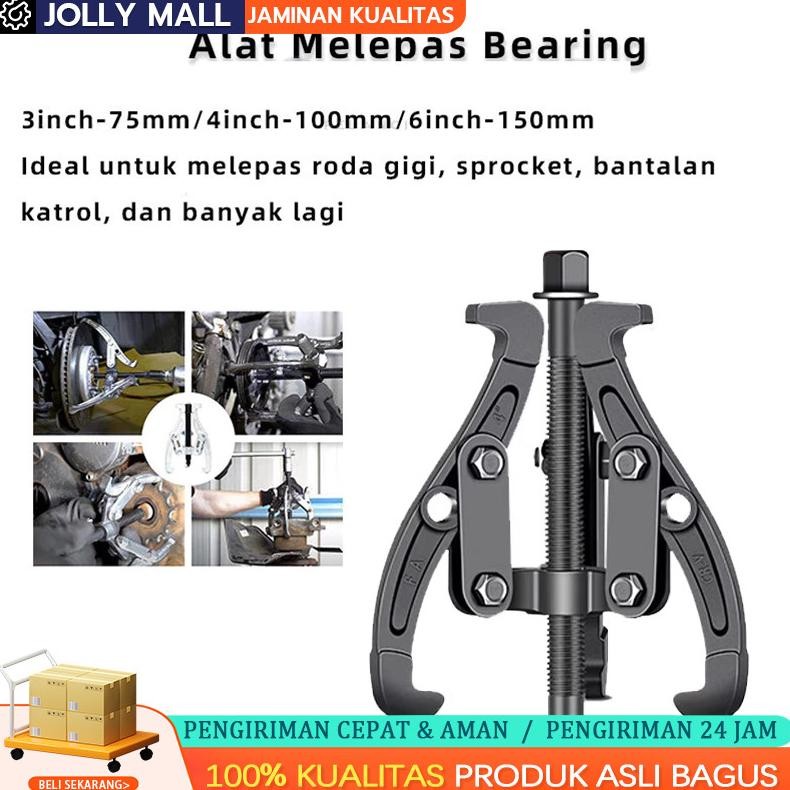 

Treker Bearing 3 Kaki / Treker 3 Kaki / 6"/6 Inci / 6Inch / 150MM / Gear Puller / 3 Jaw Tracker / Alat Melepas Bearing Gear / Alat Melepas Bearing / Alat Melepas Laher / Alat Pencabut Bearing Laher / Dapat Diganti Dengan Dua Cakar / Tiga Cakar COD AST