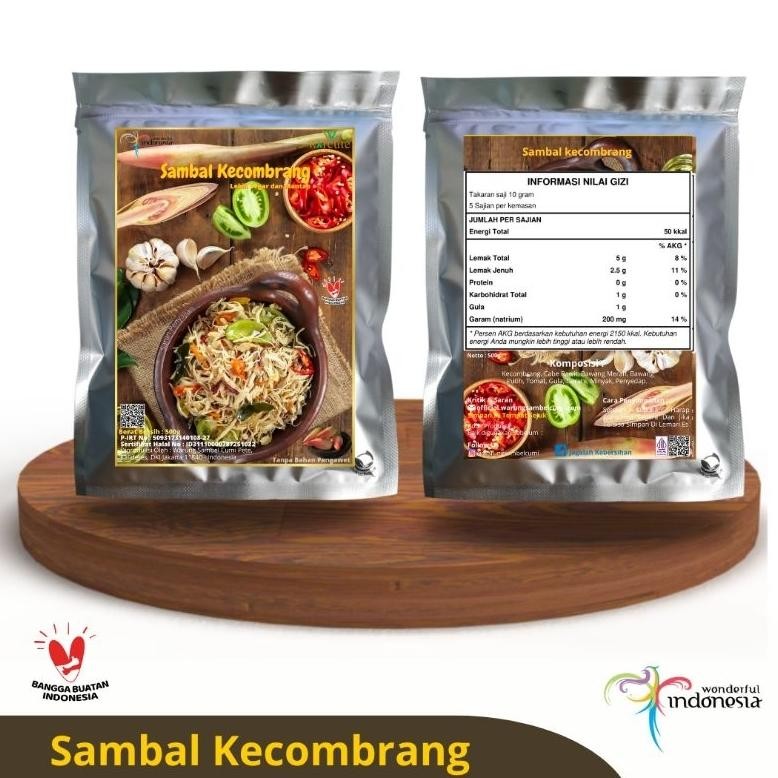 

Waxumi - Sambal Kecomng Kemasan Premium Aluminium Foil Food Grade