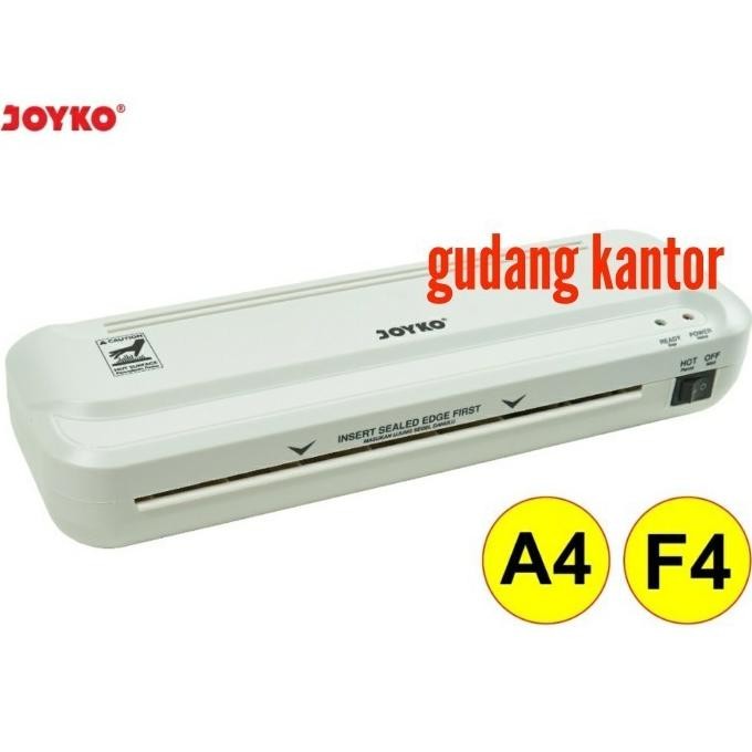 

MESIN LAMINATING JOYKO LM-05 ukuran A4 F4 / HOT LAMINATOR LOW WATT AST