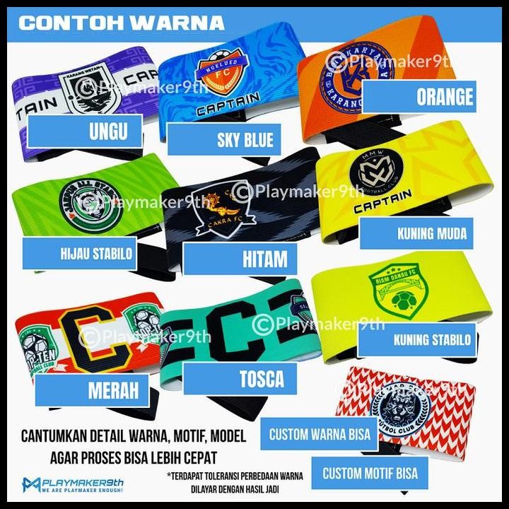 Terlaris Ban Kapten Kids Anak Custom Captain Armand Premium SD SSB Best Seller