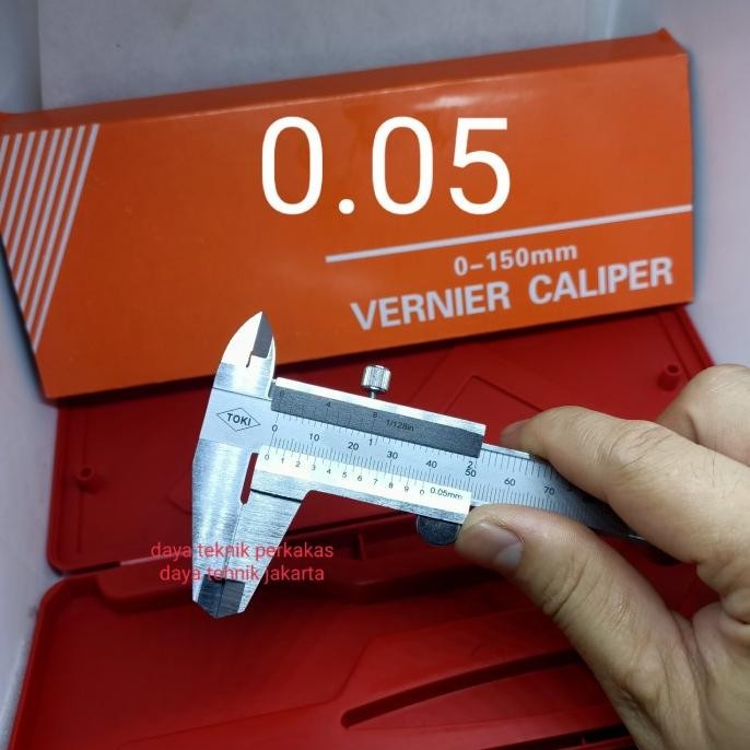 

Sigmat 6" 0.05 toki japan - vernier caliper 0-150mm - jangka Sorong 6" DTJJ AST