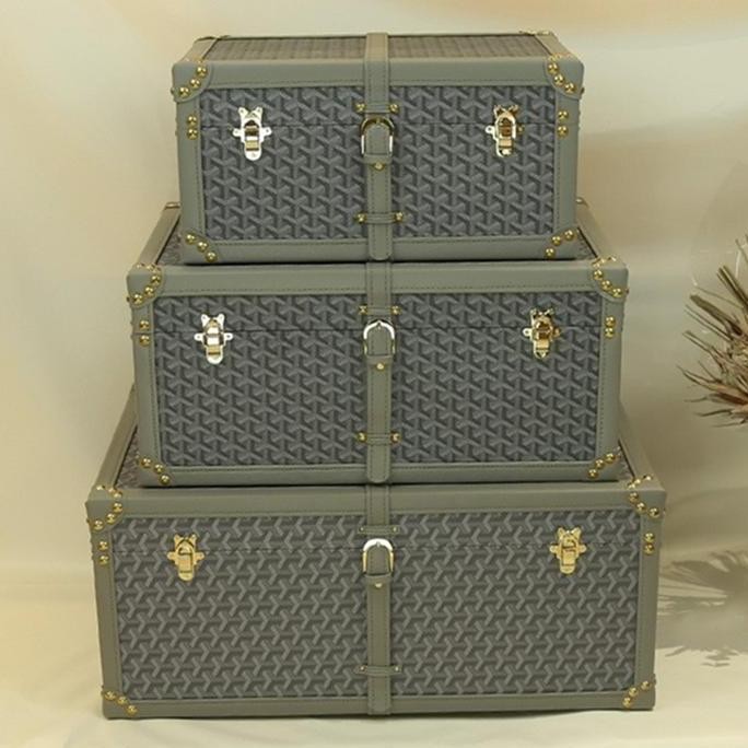 

Terlaris Box Tempat Penyimpanan / Functional Storage Suitcase Grey Eb Home 2318