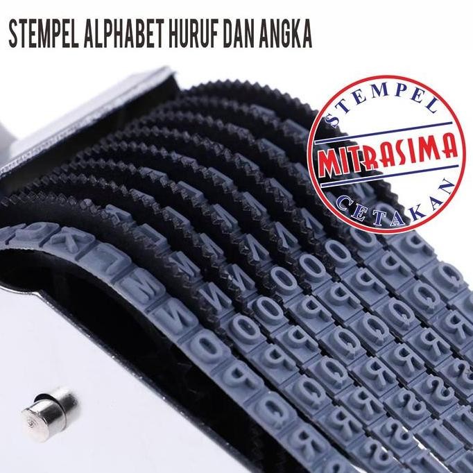 

Stempel Serbaguna Alphabet ( Angka Dan Huruf ) Sistem Diputar