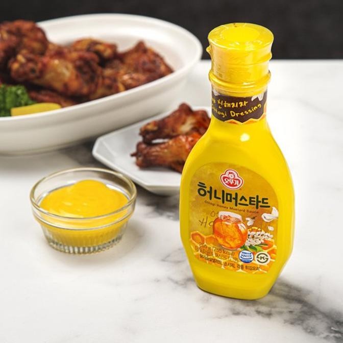 

Ottogi Honey Mustard Sauce - Saus Mustard Dengan Madu Asli Korea 265g