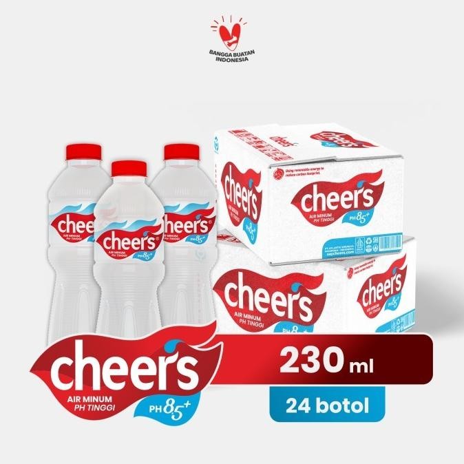 

(Expert) Air Minum CHEERS Water Alkaline 230ml