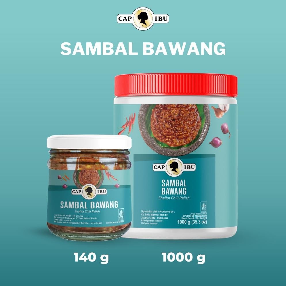 

CAP IBU Sambal Bawang Kemasan Pot