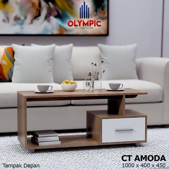 Meja Tamu Meja Kopi Meja Ruang Tamu Coffe Table Olympic