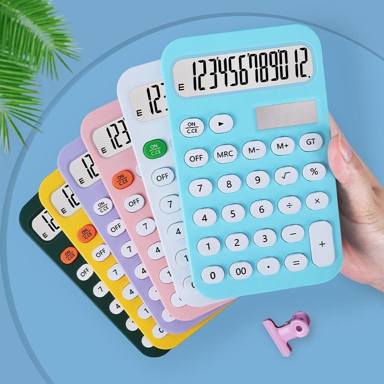 

[GROSIR ATK] KALKULATOR DAGANG AKUNTANSI 12 DIGIT DESAIN FLAT ANTI SLIP DENGAN DISPLAY BESAR LG AST