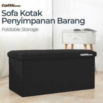 

Terlaris Taffhome Sofa Kotak Penyimpanan Barang Foldable Storage Box 48X30X30Cm