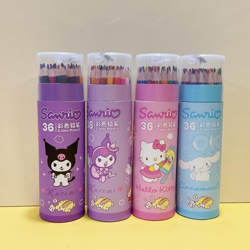 

PENSIL WARNA TABUNG 36 WARNA PENSIL WARNA KARAKTER SANRIO CUTE PENSIL WARNA TERMURAH /Pensil Warna 36 Warna dengan Bonus Rautan Pensil pada box/+ Serutan Pensil Color Pencils Quality Pensil Warna Karakter Kemasan Tabung Murah AST