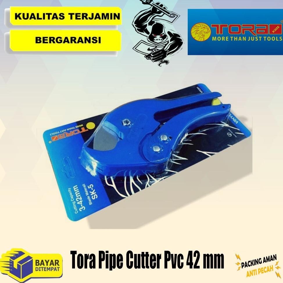 

Gunting Pemotong Pipa Tora PVC Pipe Cutter TR PC1042 Tang Potong 42mm AST