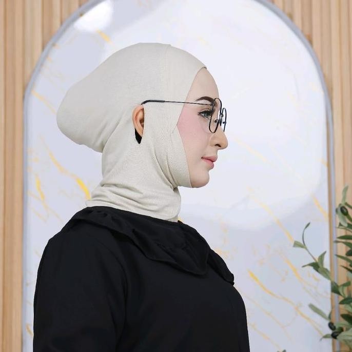 New Nuyyhijabid Ciput Ninja Antem Anti Budeg Bahan Rayon Super Premium Menyerap Keringat Ciput Untuk