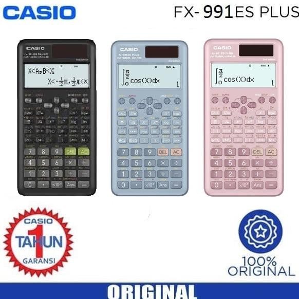 

Casio Original FX 991 ES PLUS - Scientific Kalkulator FX-991ES PLUS Calculator Kuliah Sekolah AST