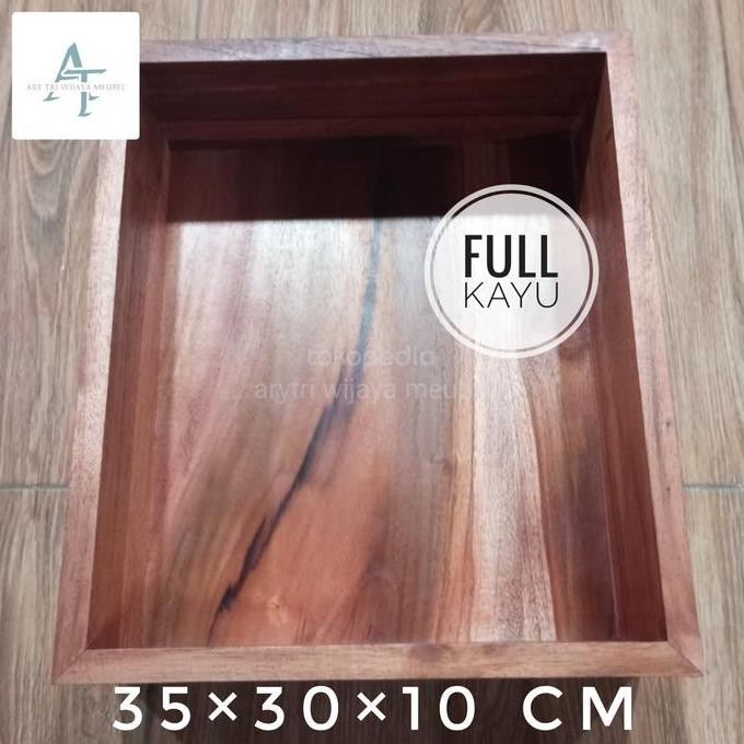 

Terlaris Wooden Storage Box Jati 353010 Cm Full Kayu Kotak Kayu Jati