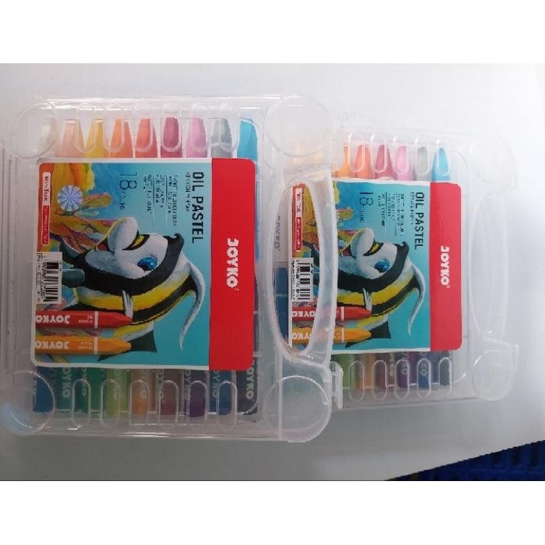 

oli pastel / Crayon 18 warna joyko AST