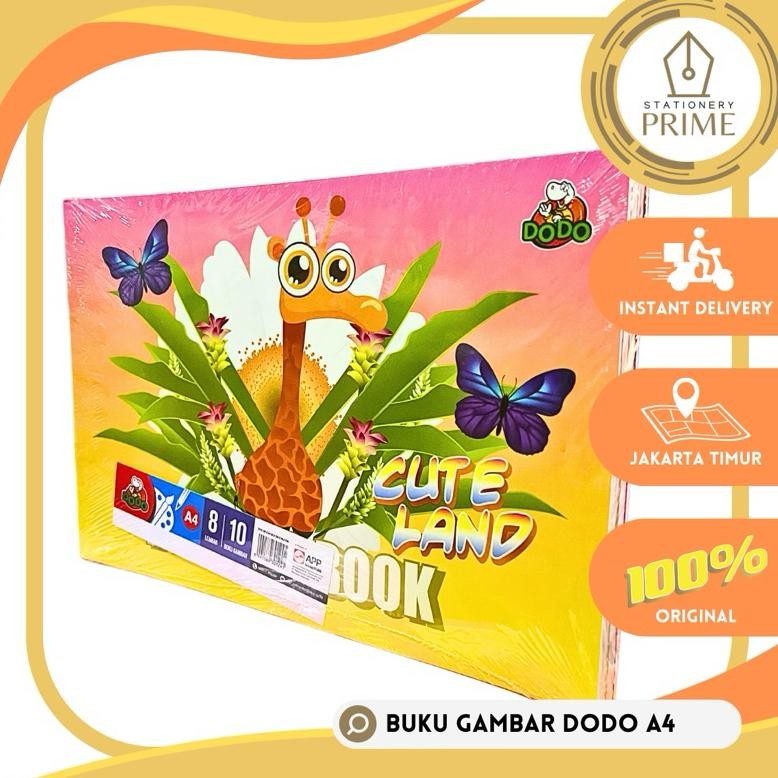 

Buku Gambar DODO A4 by SiDU ( Isi 10 Buku ) AST