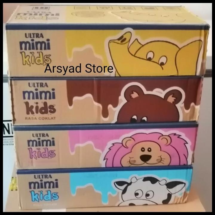 

Terlaris Ultra Mimi Susu Uht Dus : Vanilla, Coklat, Strawberry, Full Cream Good Quality