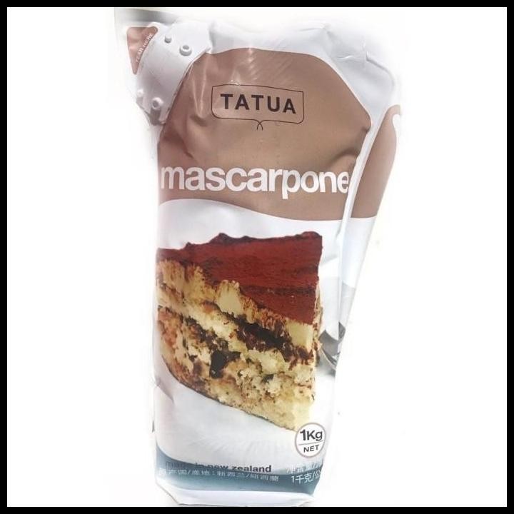 

Terlaris Mascarpone Cheese Tatua 1 Kg Khusus Gojek / Grab Bandung Good Quality