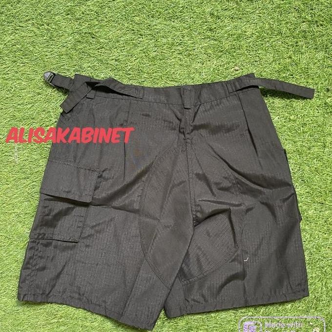 Celana Pendek Lari Hitam Tni Al Best Seller