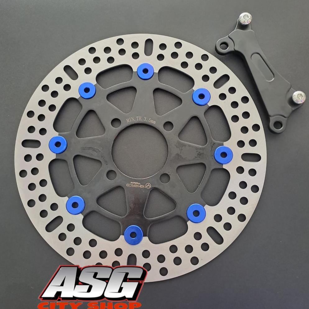 Promoo Mei Piringan Cakram Beat Esp Fi/Scoopy/Vario/Spacy Plus Breket Ukuran 260MM