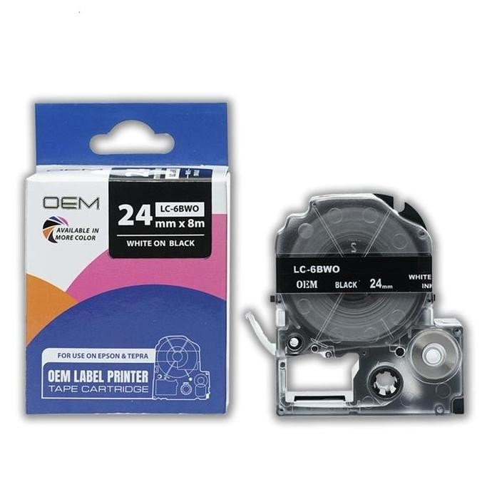 

Epson Label Pita Tape Labelworks Print Catridge Pita Refill 24Mm White On Black Epson Lw-600P Lw 600P Lw-700 Lw 700 Lw-900P Lw 900P Lw-1000P Lw 1000P Epson Lw-Z700Fk Lw Z700Fk Lw-Z900Fk Lw Z900Fk Dll New Stok