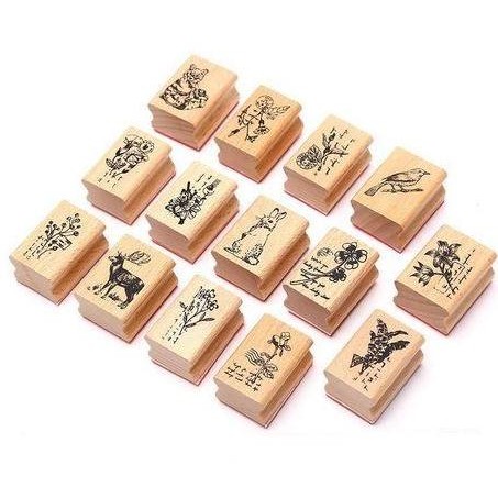 

Terlaris Wooden Stamp - Forest World Series SALE