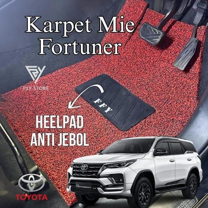 

Terlaris Karpet Mobil Mie Bihun Toyota Fortuner Full Set Bagasi