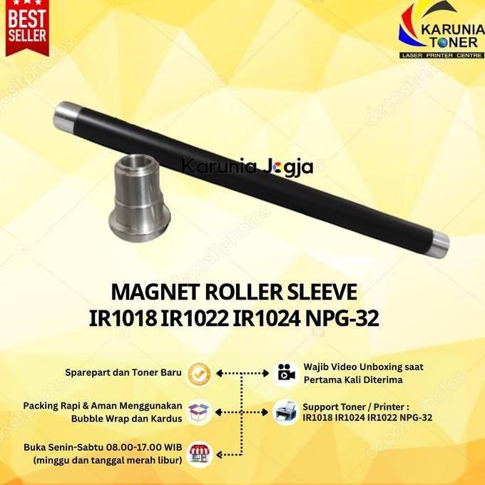 Mrs Magnet Roller Sleeve Ir1018 Slave Ir1024 Ir1022 Npg-32 1022 1024 New Stok