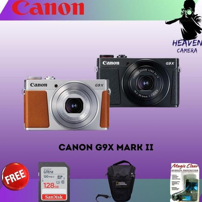 Tersedia KAMERA CANON POWERSHOT G9X MARK II / CANON G9X MARK II
