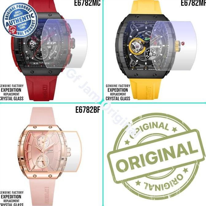 Tersedia KACA JAM TANGAN EXPEDITION E6782 E6782 ORIGINAL 100% SPARE PART