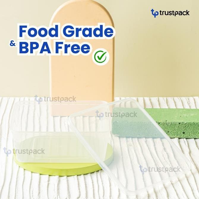 Thinwall Kotak Makan Plastik 2000 Ml Tempat Box Nasi Microwave