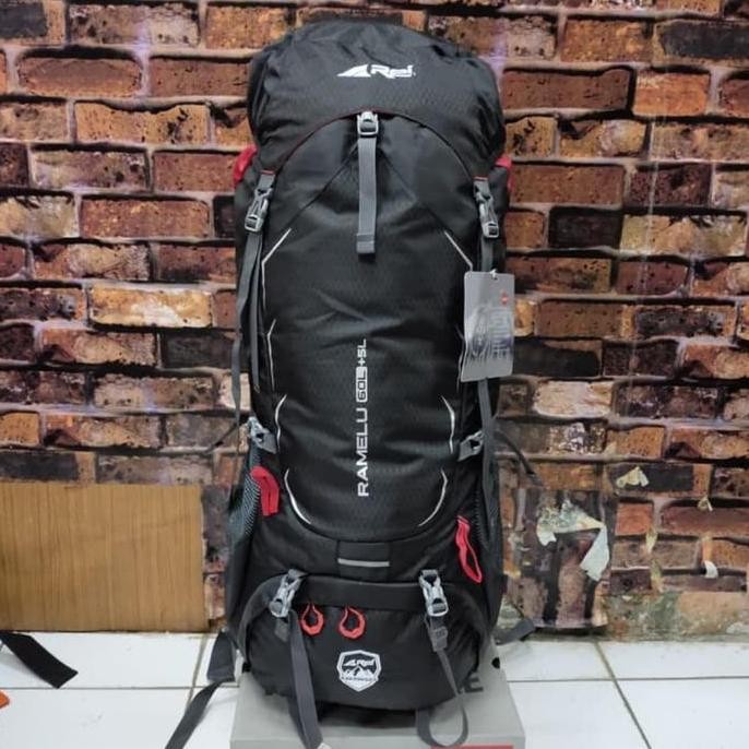Tersedia Tas Carrier Rei Ramelu 60+5L Tas Gunung Rei Ramelu 60L Original