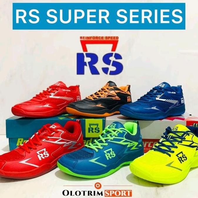 Tersedia RS SuperSeries SS 626 627 628 629 630 631 632 633 634 640 Sepatu Badminton Super Series Ori