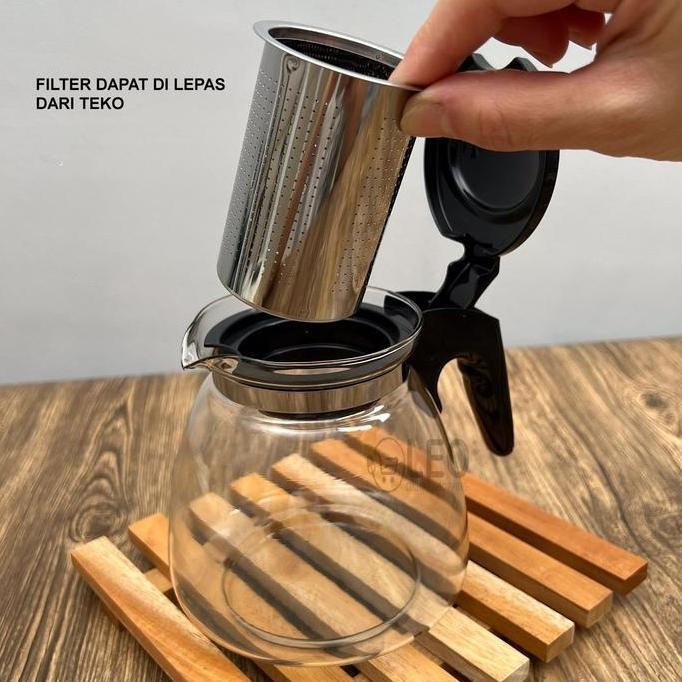 Teko Kopi - Teh Kaca + Saringan