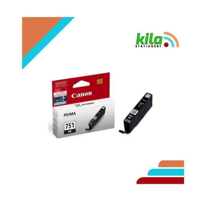 Tinta Canon 750 (Black) + 751 (Colour) = P7270/Ip8770/Ix6770/Ix6870/ New Stok